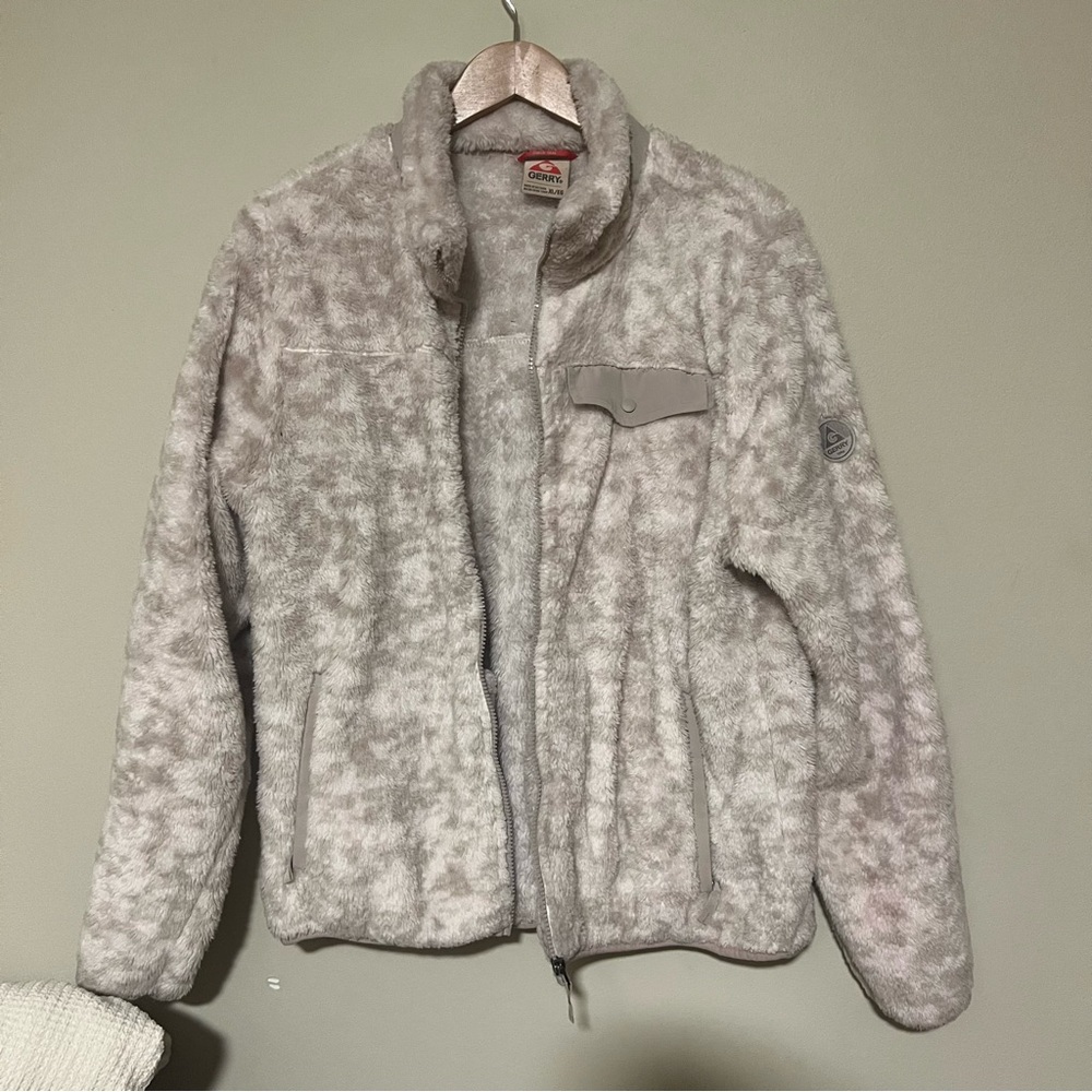 Fleece Cream Jacket